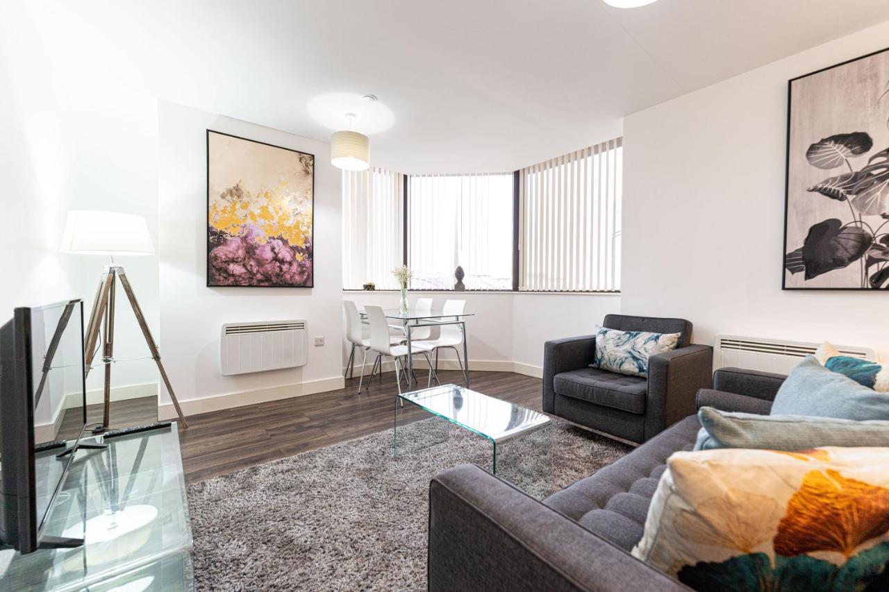Seven Living Broadway Residences - Birmingham City Centre, Broad Street - Free Parking Eksteriør bilde